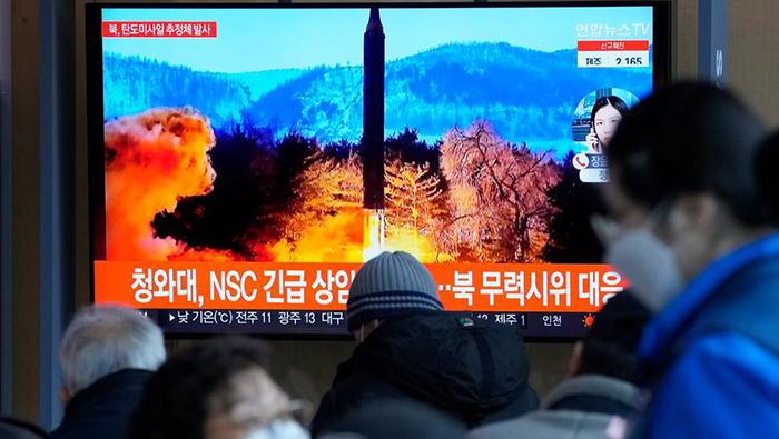 North Korea fires projectile toward sea, South Korean military says