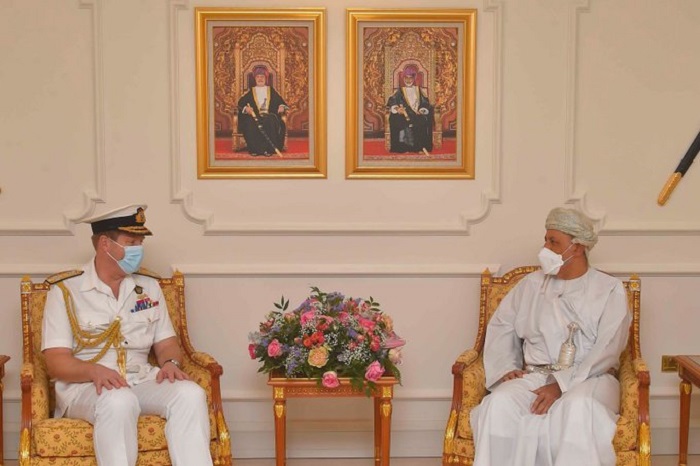 Sayyid Shihab meets Chief of Naval Staff of the United Kingdom