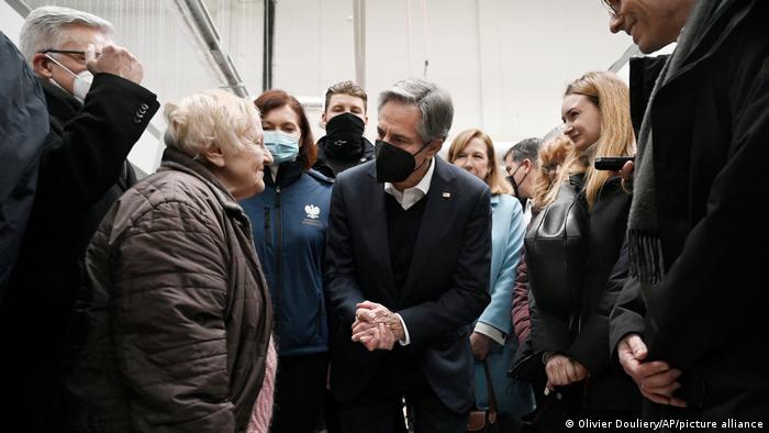 US top diplomat visits Poland amid refugee crisis