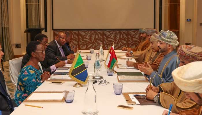 Oman, Tanzania hold official session of talks