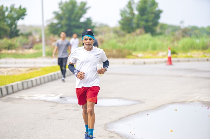 Omani long-distance runner Hamed Al Harthi takes on 560km‘Border to Coast’ challenge
