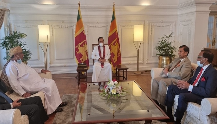 Sri Lankan Prime Minister meets Omani business delegation