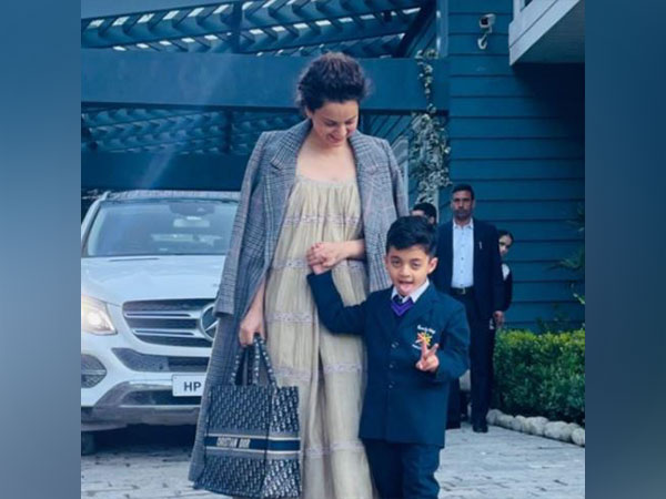 Kangana Ranaut pens heartfelt note for nephew on his first day of school