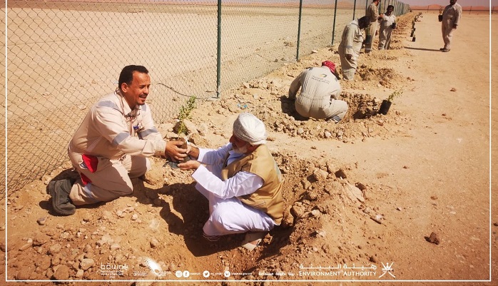 Environment Authority plants over 2000 saplings in Al Dhahirah