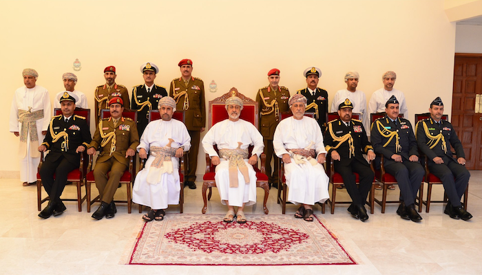 His Majesty visits Defence Ministry, SAF headquarters