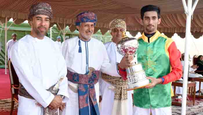 Assigned by His Majesty, Sayyid Hamad bin Thuwaini Al Said presides over Annual Horse Race