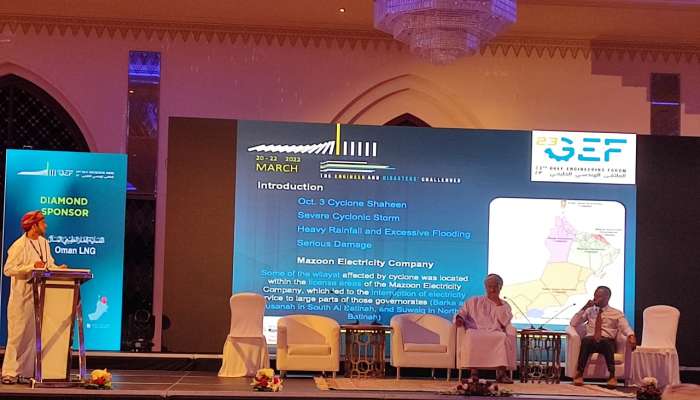 Mazoon Electricity presents two papers at 23rd Gulf Engineering Forum