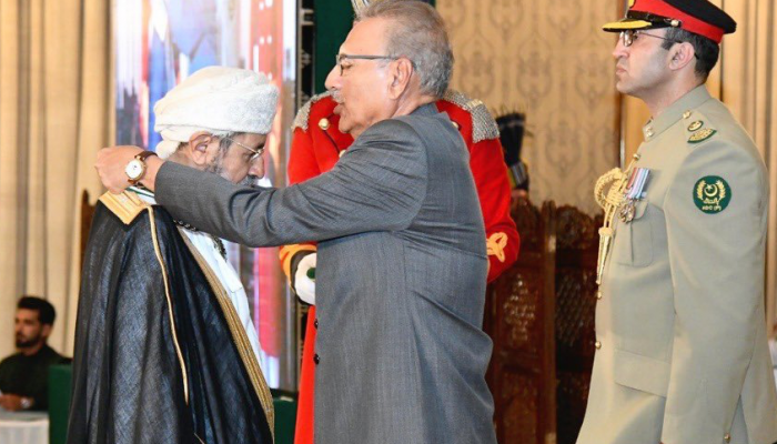Oman's Grand Mufti honoured with Star of Pakistan
