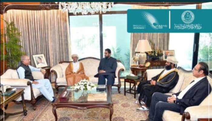 Pakistan President receives Omani delegation