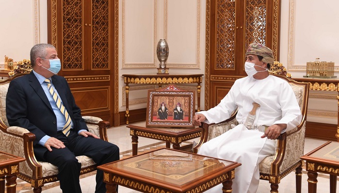 Royal Office Minister bids farewell to Syrian Ambassador