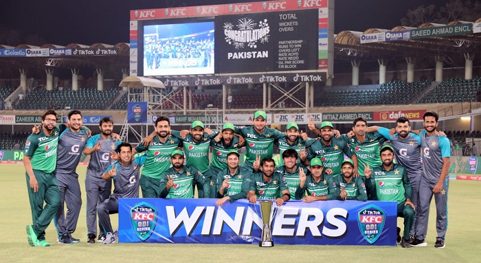 Babar Azam's unbeaten ton drives Pakistan to 9-wicket win in 3rd ODI