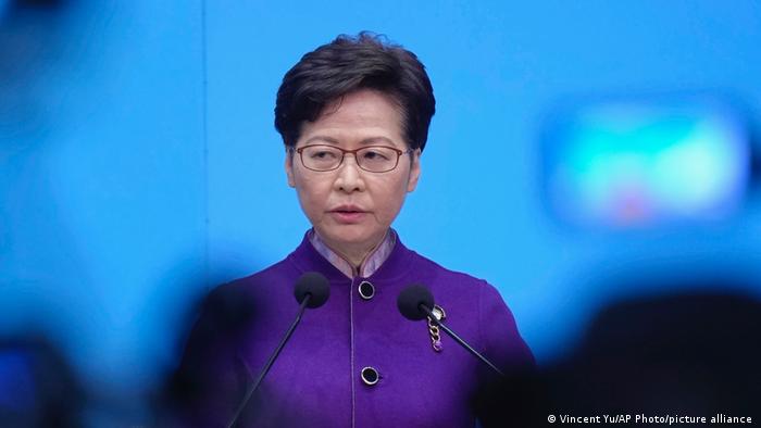 Hong Kong's Carrie Lam will not seek a second term