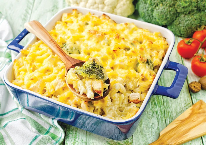 Iftar Recipe: Creamy Chicken Broccoli Casserole with Whole-Wheat Pasta