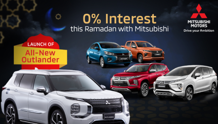 Celebrate Ramadan with 0% Interest Financing and Other Unbeatable Offers from Mitsubishi