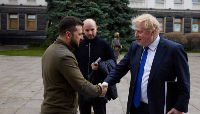 UK's Johnson declares 'unwavering' support for Ukraine