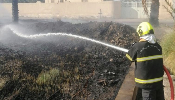 Firefighters douse fire in Al Dakhiliyah