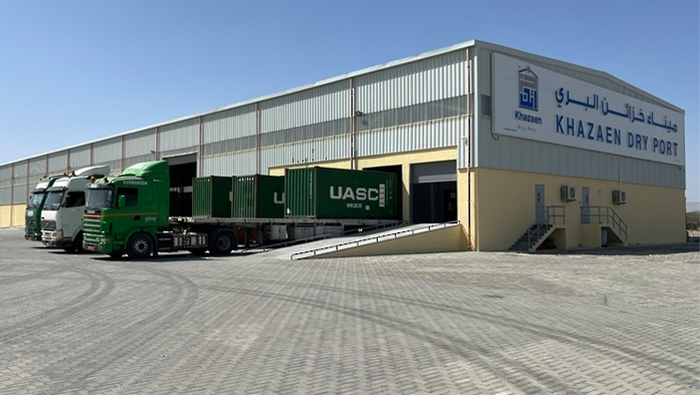 Khazaen Dry Port launches partial shipment service to boost industries, business