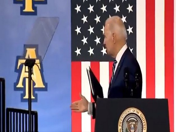 Social media reacts as US President Joe Biden shakes hands with thin air