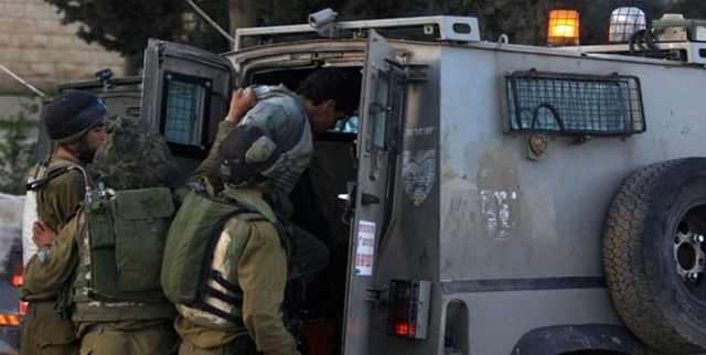 قوات الاحتلال الإسرائيلي تعتقل ثمانية فلسطينيين في بيت لحم