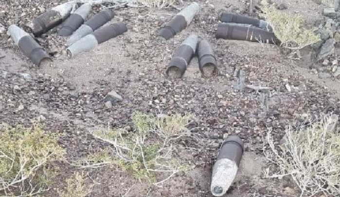 Objects similar to old projectiles found in Al Dakhiliyah
