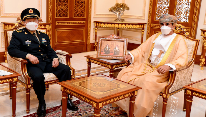 Chinese Defence Minister meets Omani counterpart
