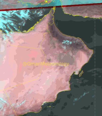 الأرصاد: استمرار فرص هطول الأمطار على جبال الحجر