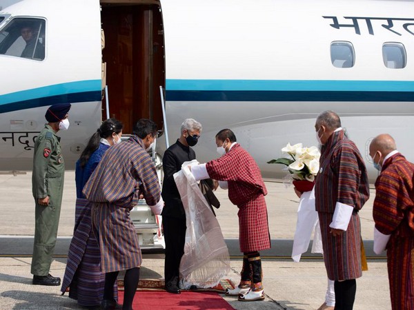 External Affairs Minister S Jaishankar arrives in Bhutan