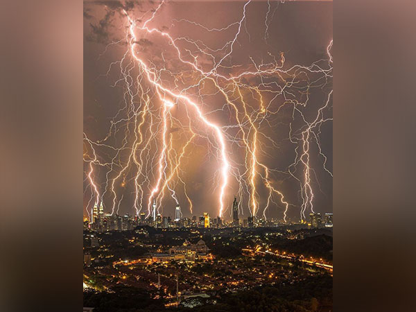 Spectacular lightning display of Malaysia's night sky goes viral