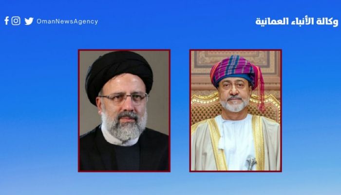 جلالة السلطان والرئيس الإيراني يتبادلان تهاني عيد الفطر