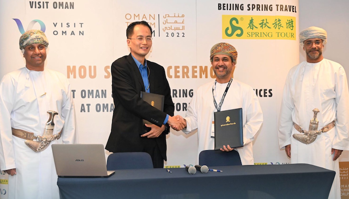 Oman, China sign MoU to enhance tourist traffic