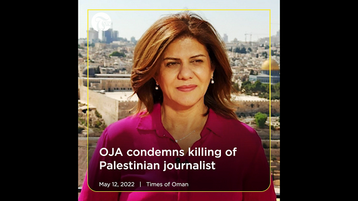 Morning Minute: OJA condemns killing of Palestinian journalist