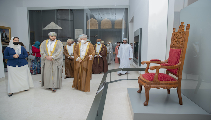 Here’s what you can see at the Sultan Qaboos corner in the National Museum