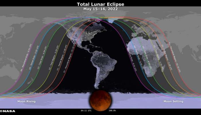 Total lunar eclipse to occur today