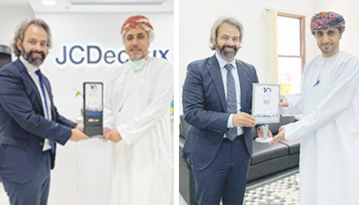 JCDecaux celebrates 10 years of its operations in the Sultanate