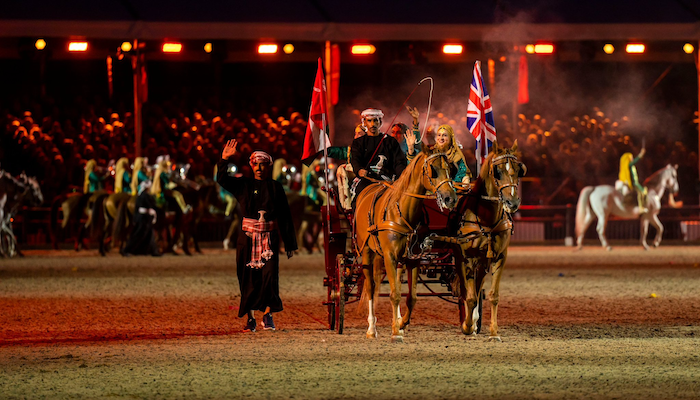 Sayyid Theyazin attends closing ceremony of Royal Windsor Horse Show