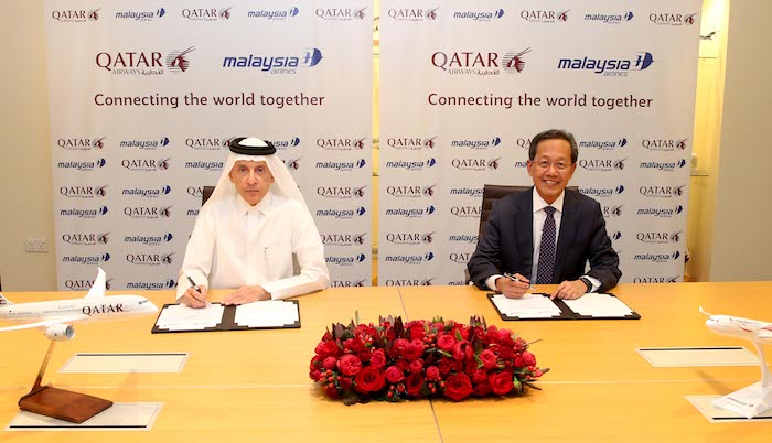 Qatar Airways and Malaysia Airlines Unveil Enhanced Strategic Partnership