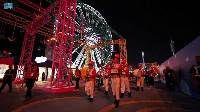 Jeddah Pier, the greatest amusement park on the sea, welcomes its visitors with delight and joy during the 'Jeddah Season'
