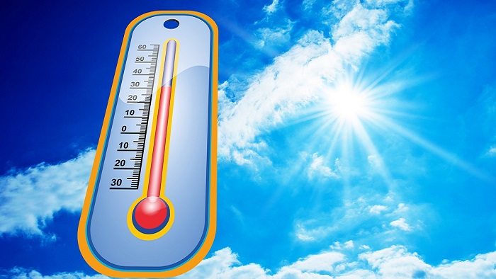 Temperature crosses 47 degrees Celsius at Rustaq station