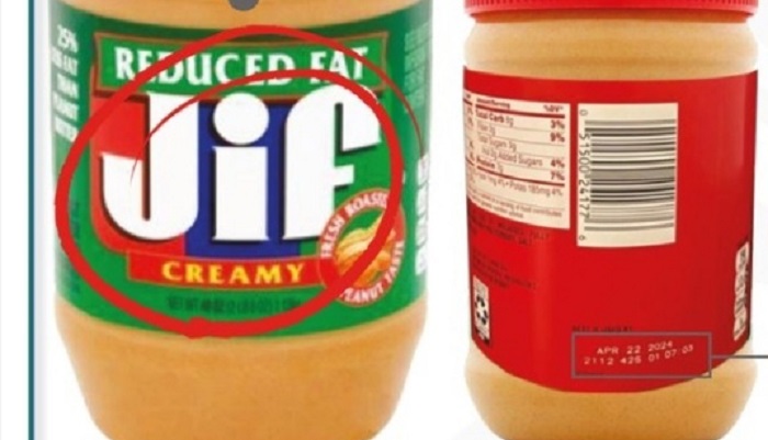 Jif peanut butter: FSQC warns of possible salmonella contamination