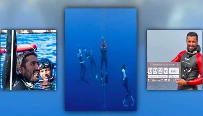 Omani diver sets new record in Egypt