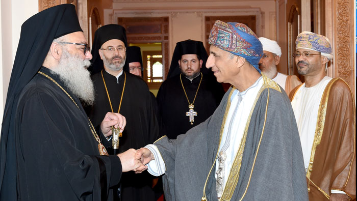 Sayyid Fahd receives Patriarch John X of Antioch