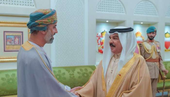 His Majesty sends greetings to king of Bahrain