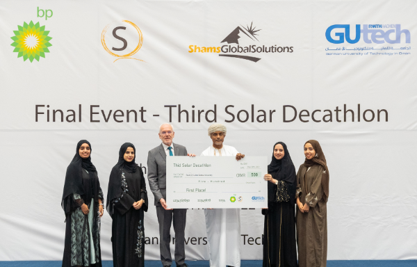 Shams Global Solutions hat in Partnerschaft mit BP Oman den 3. Decathlon-Solarwettbewerb abgeschlossen