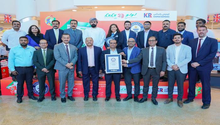 LULU joins hands with Khimji Ramdas AND P&G UAE to create a new Guinness record