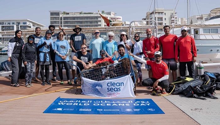 Oman Sail leads underwater clean-up mission to support World Oceans Day
