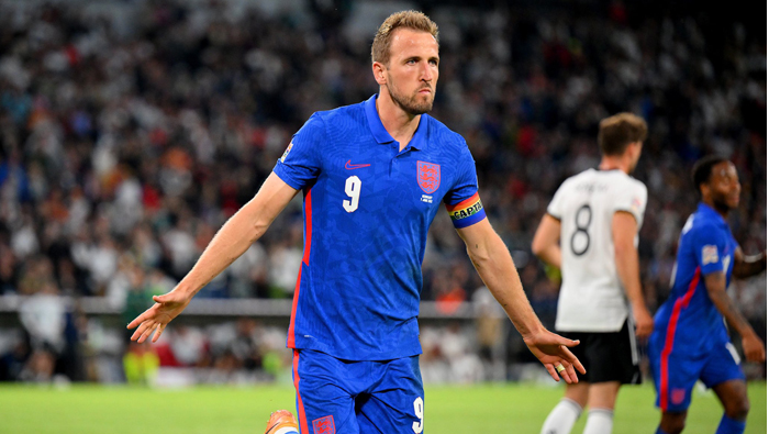 UEFA Nations League: Harry Kane's 50th England goal earns Three Lions draw against Germany