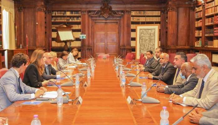Undersecretary of Ministry of Culture meets Italian counterpart