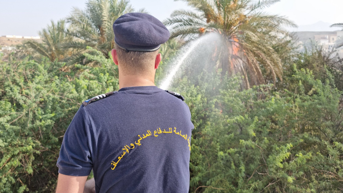 Farm fire in Muscat brought under control