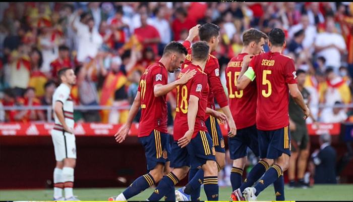 UEFA Nations League: Spain go top of group after 2-0 win against Czech Republic