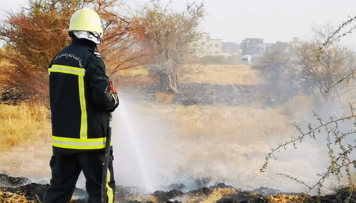 CDAA douses fire in Al Dakhiliyah Governorate